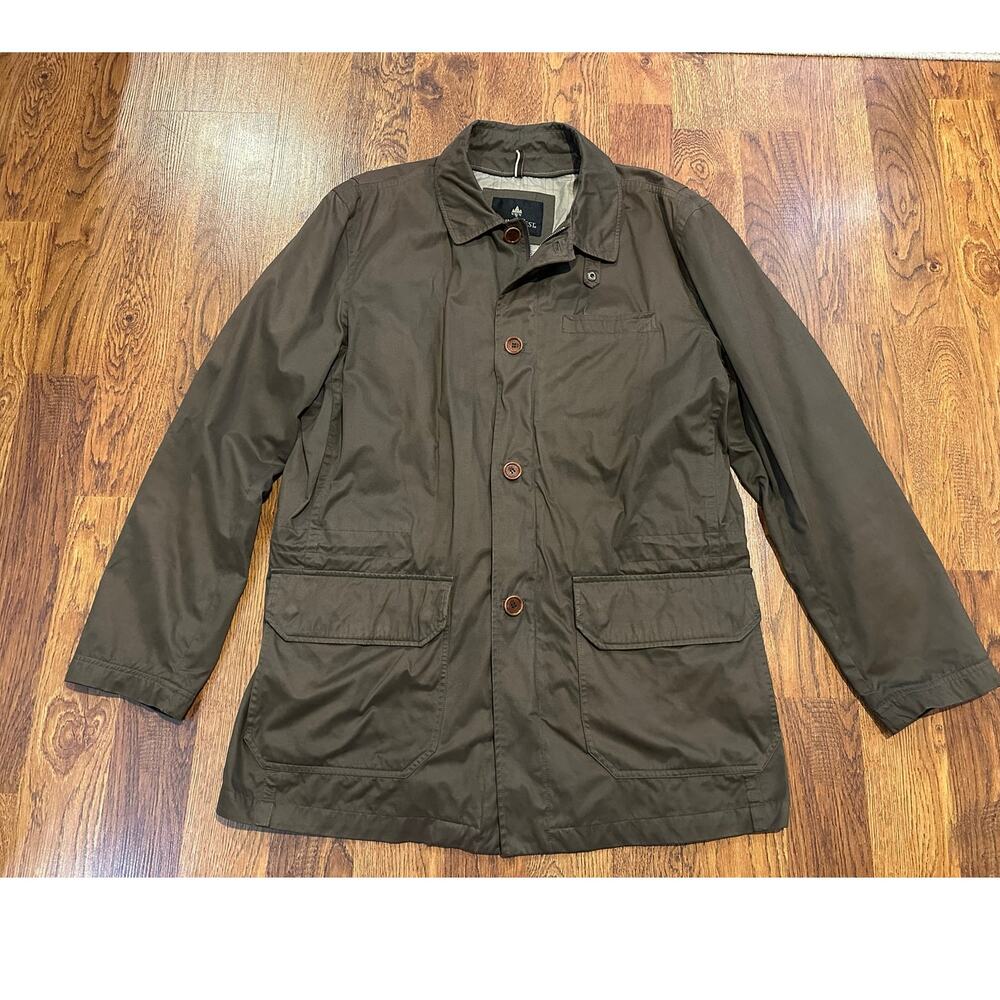 Rainforest Men’s All Weather Explorer Barn Jacket Brown XL Outdoor Adventure